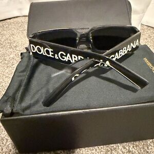 Dolce & Gabbana Classic Black Sunglasses